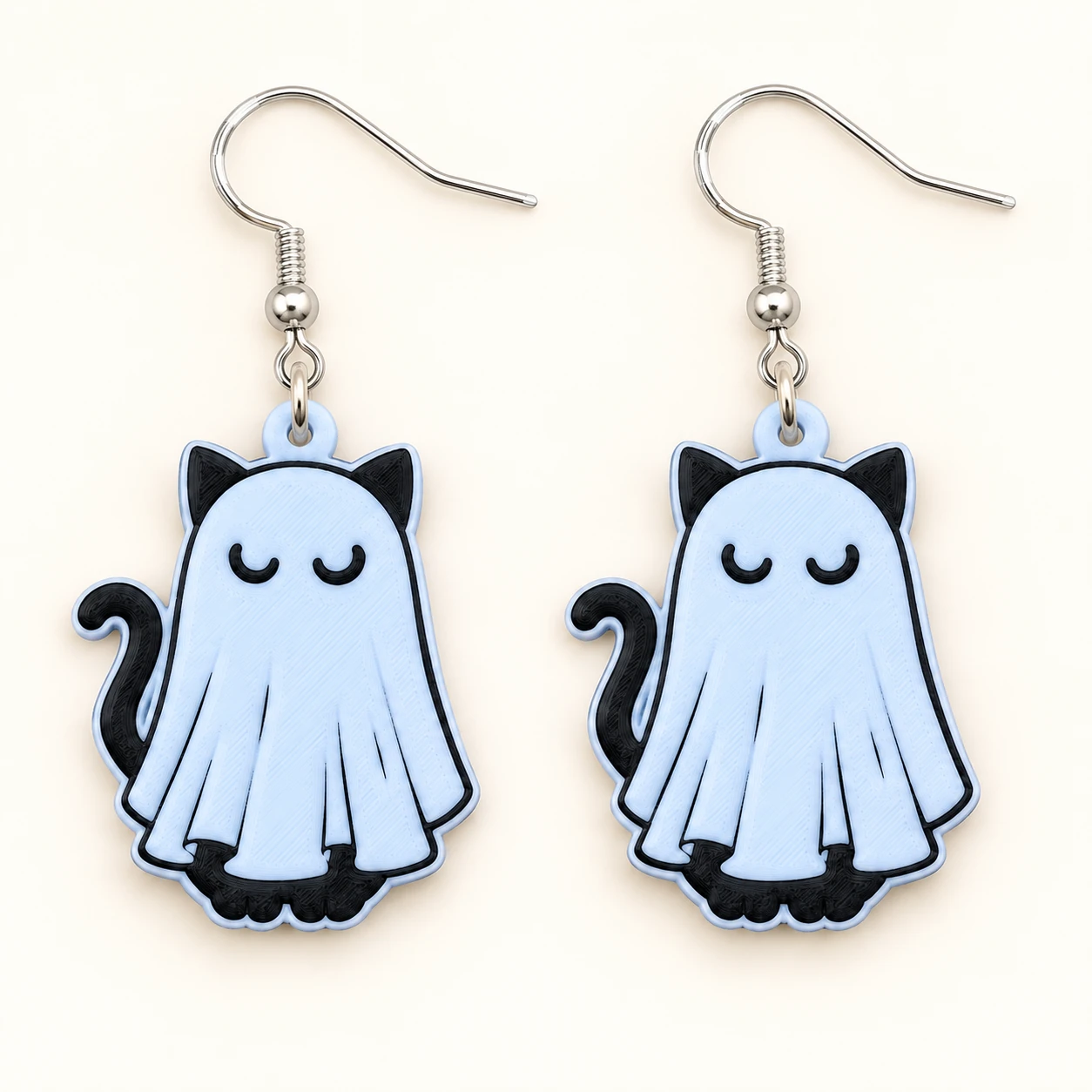 Aretes Gato Fantasma Multicolor - Xprésalo